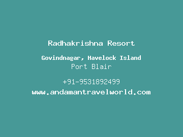 Radhakrishna Resort, Port Blair